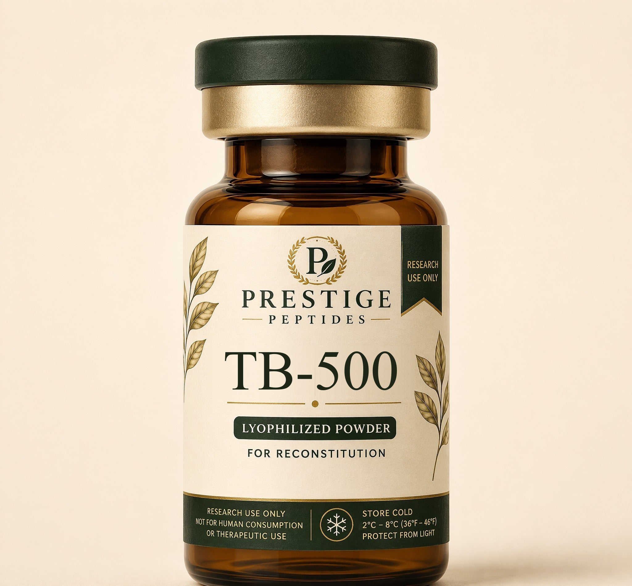 TB-500 Laboratory Research Material vial - Prestige Peptides